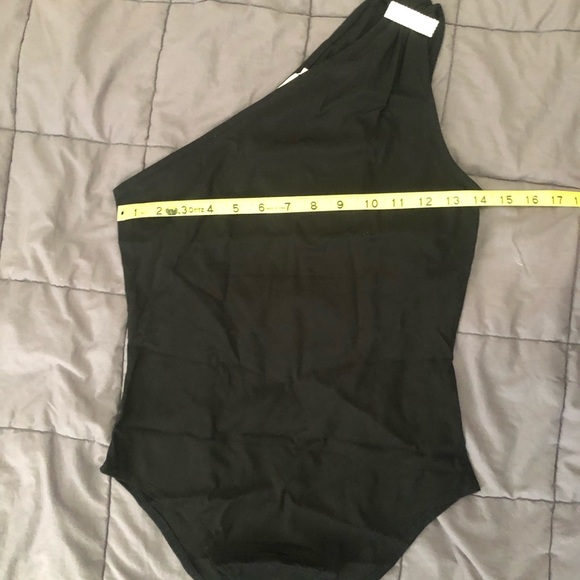 NWT One Shoulder Bodysuit - Picture 9 of 11